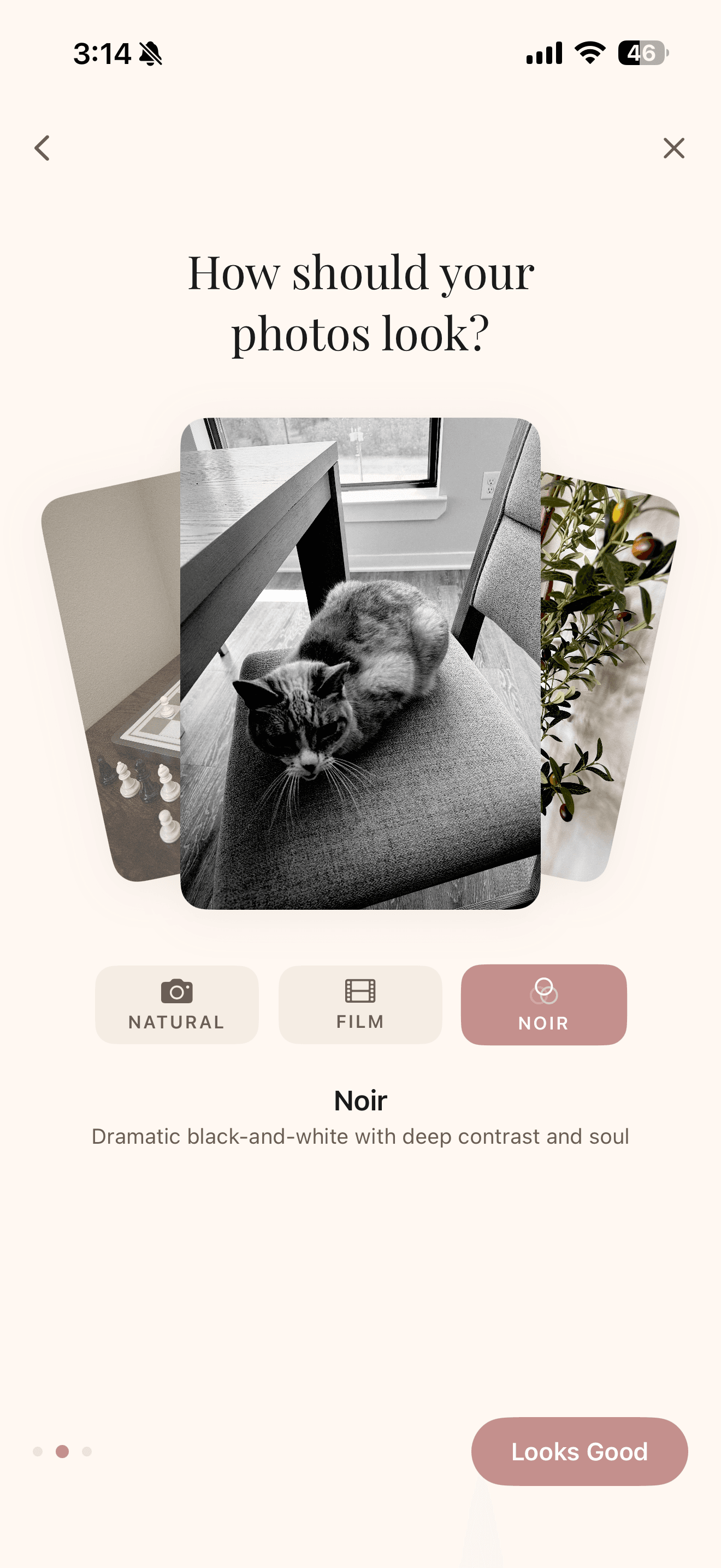 Noir lens preview
